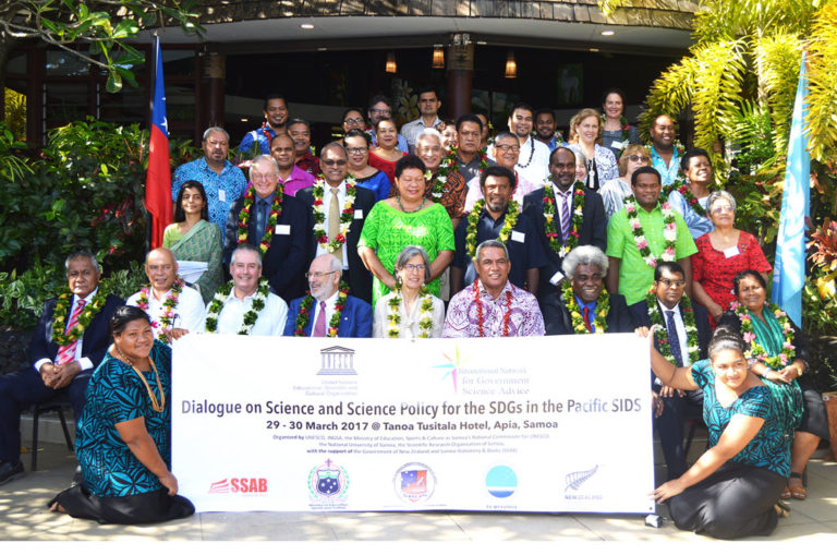 SDGs and Small Island Pacific States- Samoa, March 2017