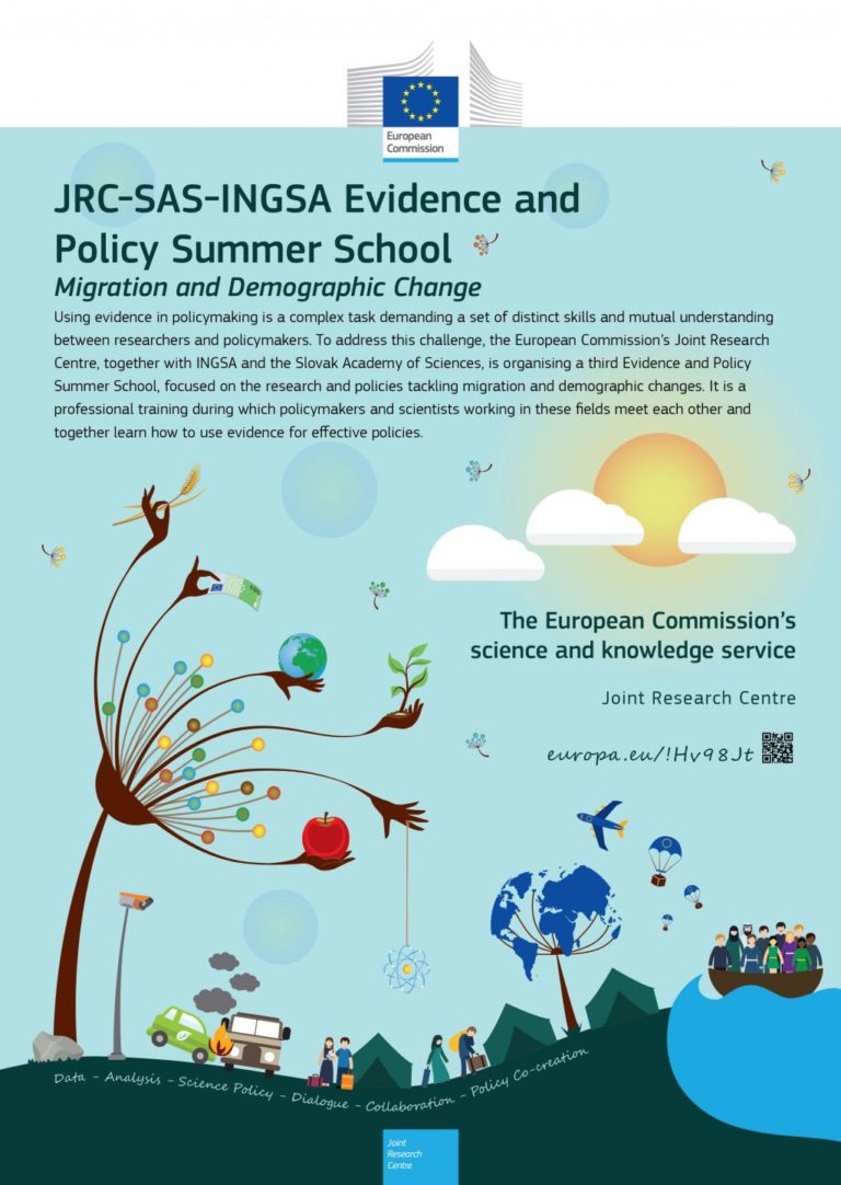 Evidence and Policy Summer School – JRC-SAS-INGSA – Slovakia, Sept 2017