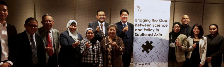 Bridging the Gap Between Science and Policy in Southeast Asia – SEA SAN Meeting – Malaysia, June 2022
