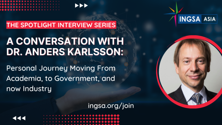 INGSA-Asia Spotlight Interview Series – Interview with Dr Anders Karlsson – February 2023
