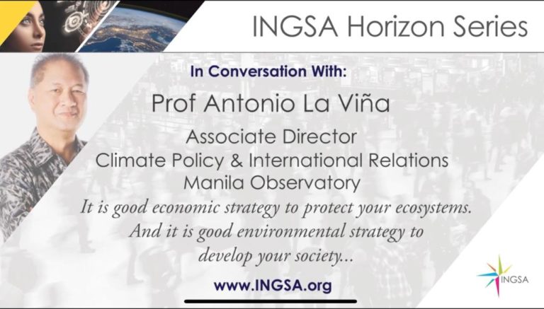 INGSA Horizon Series Interview with Prof Dr Antonio La Viña – Interview, April 2022