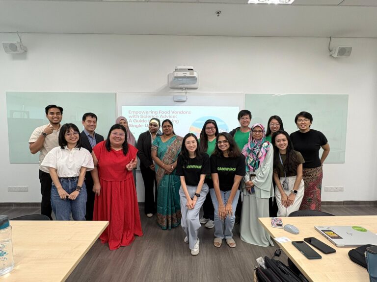 Grassroots Workshop – Empowering Food Vendors with Science Advice: A Guide to Minimizing Single-Use Plastics  – Malaysia, 2025